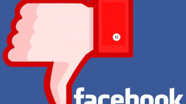 Facebook red dislike